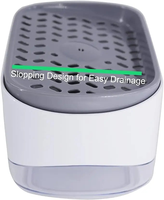 Distributeur de Savon avec Égouttoir