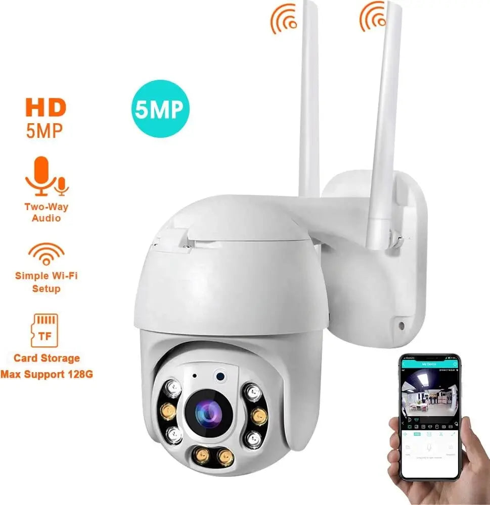 Caméra de Surveillance Extérieure 4G GSM SIM – V380 Pro
