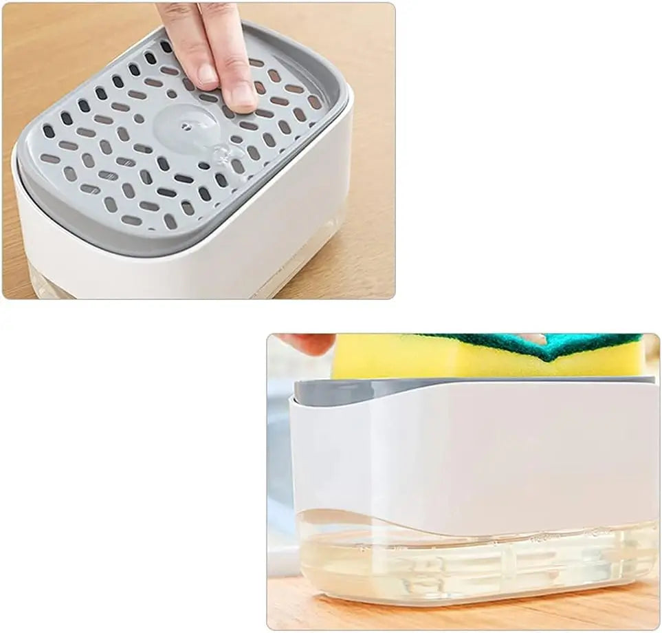 Distributeur de Savon avec Égouttoir