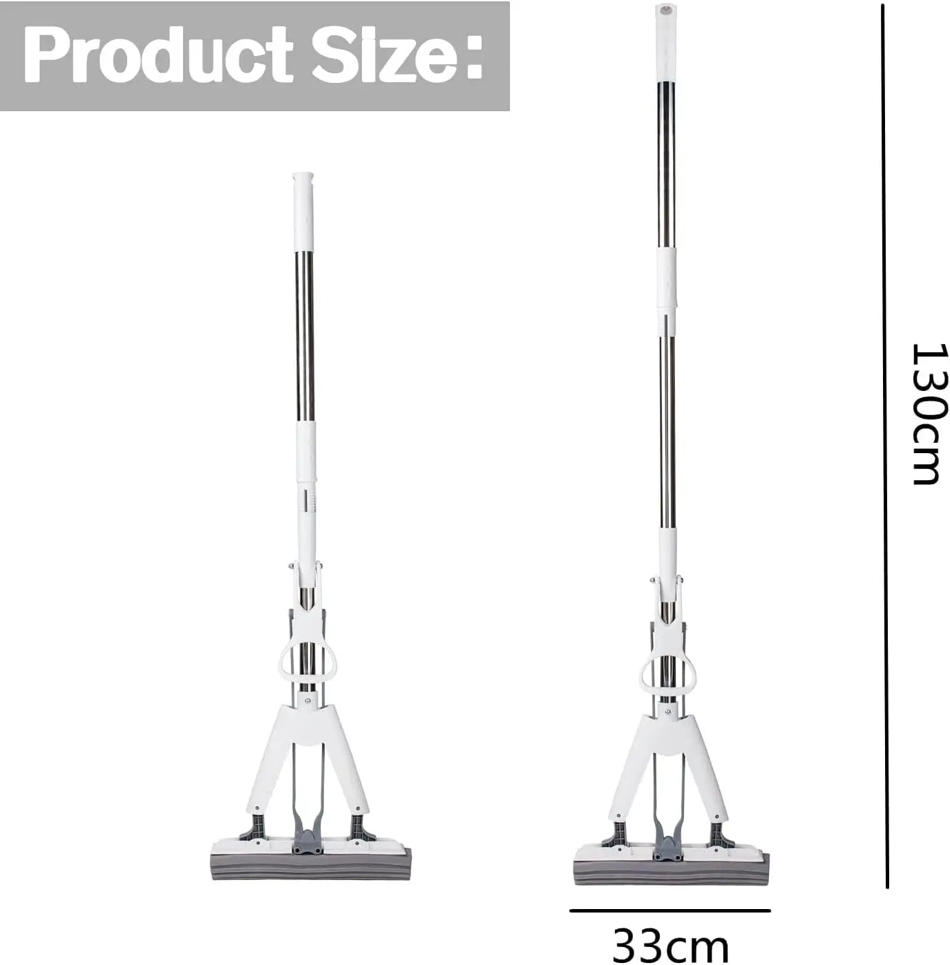 Balai Nettoyant 2 en 1