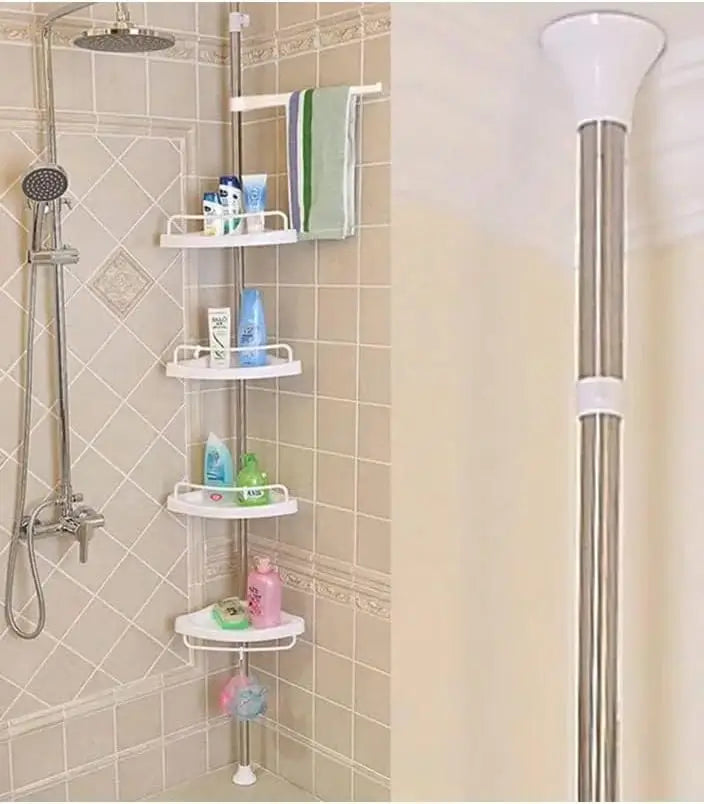 Support de Douche Extensible avec 4 Niveaux