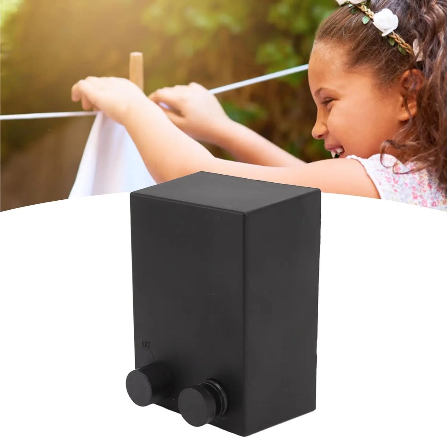 Corde à linge murale rétractable – Étendoir mural pratique pour vêtements