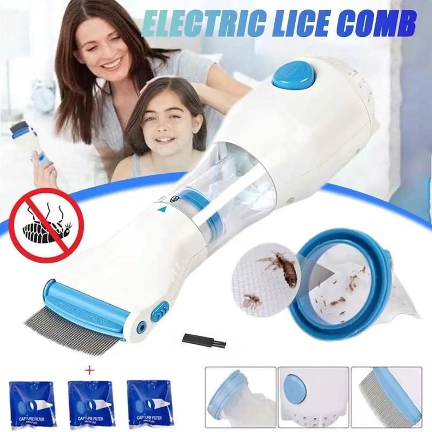 Appareil Anti-Poux Électrique