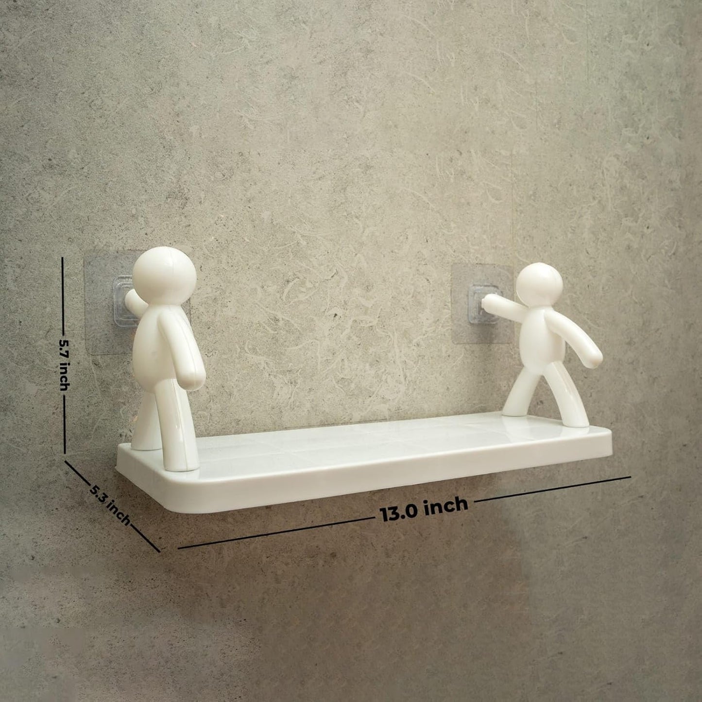 Étagère Murale Multi-Usage Sans Perçage – Rangement Cuisine et Salle de Bain