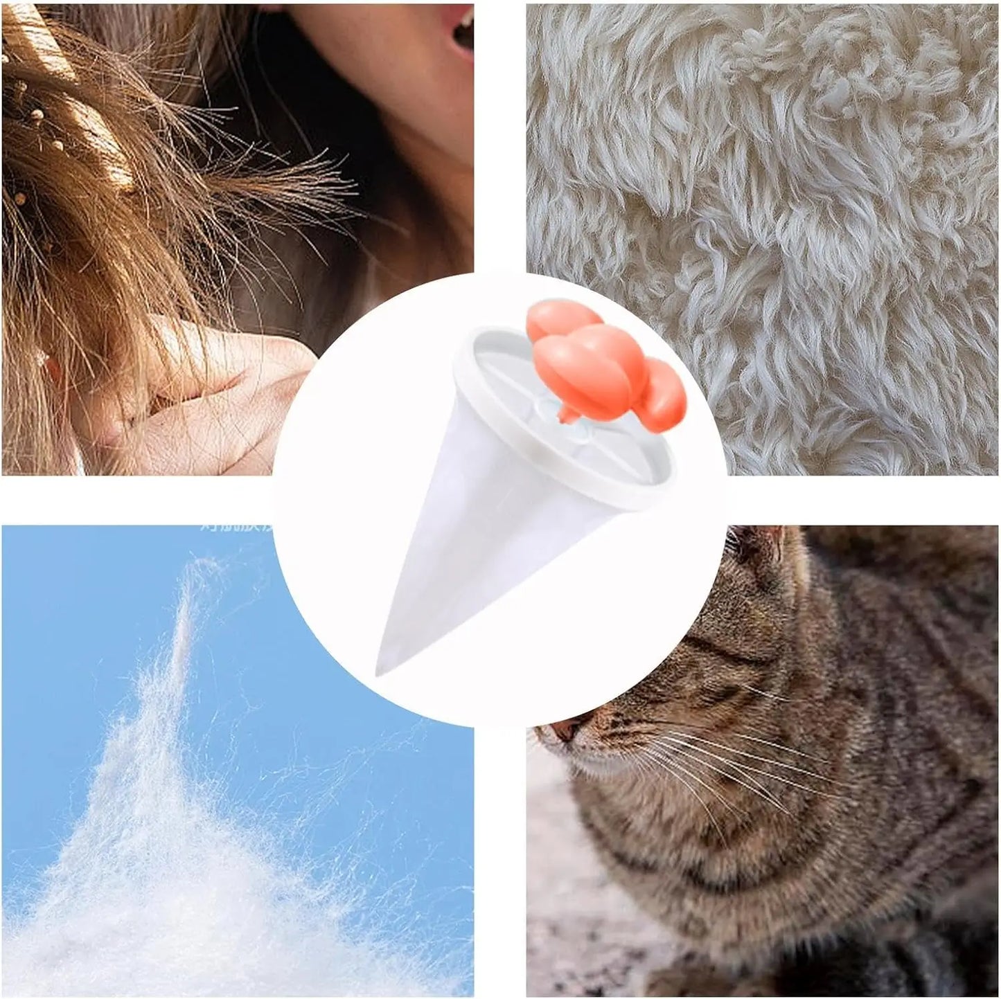 Pack de 2 Filtres Anti-Peluches pour Machine à Laver