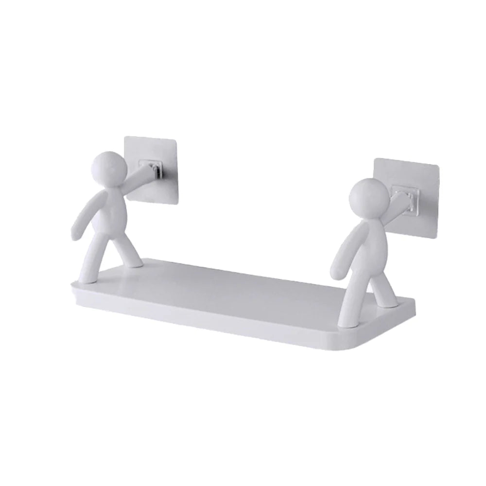 Étagère Murale Multi-Usage Sans Perçage – Rangement Cuisine et Salle de Bain