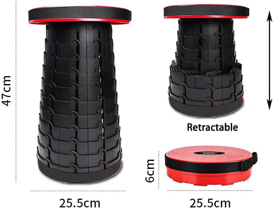 Tabouret Pliable Portable – Réglable et Compact