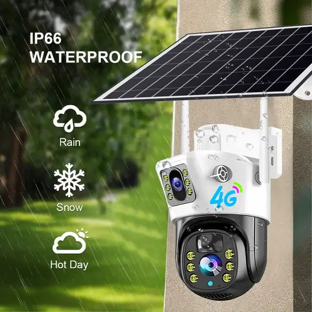 Caméra de Surveillance SolarGuard 4G Max
