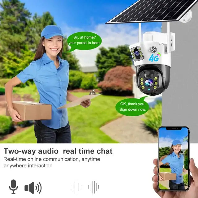 Caméra de Surveillance SolarGuard 4G Max