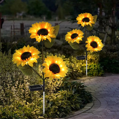 Pack de 2 – Tournesols Solaires Lumineux