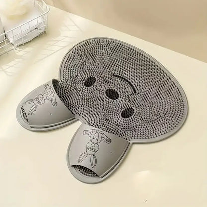 Tapis de Bain Nettoyant Multifonction – Design Mignon