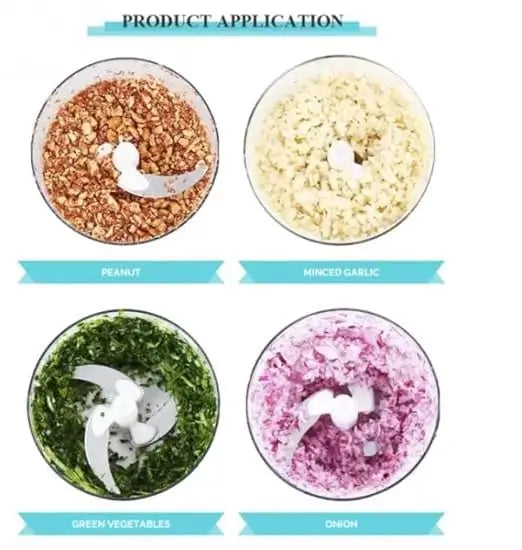 Hachoir Manuel Grande Capacité 2 L + Presse-Ail Offert