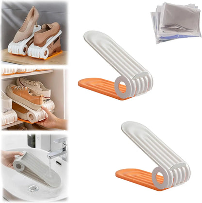 Pack de 4 – Organisateurs de Chaussures Réglables