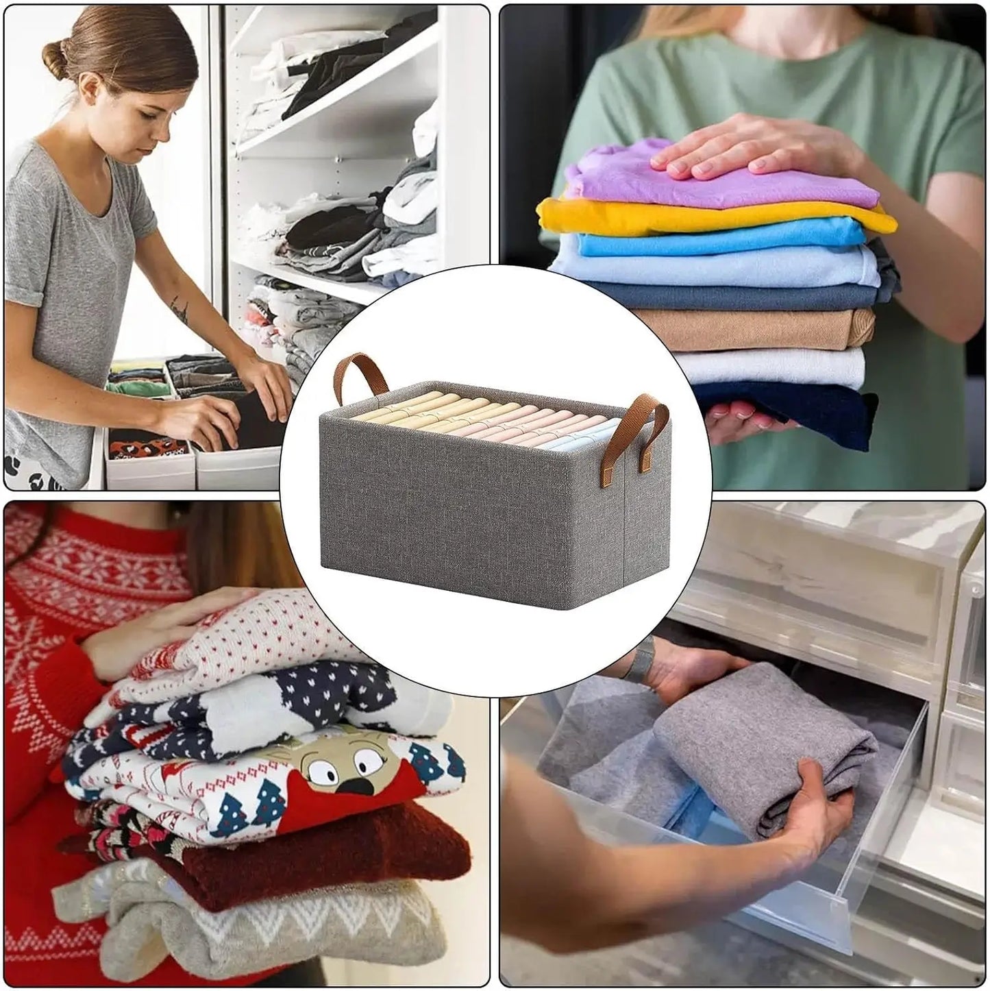 Boîte de Rangement Pliable Premium