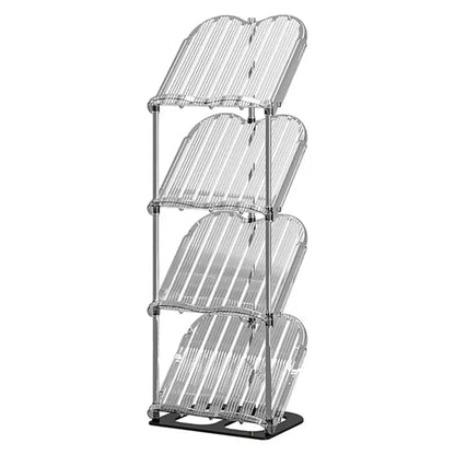 Étagère à Chaussures Verticale 4 Niveaux