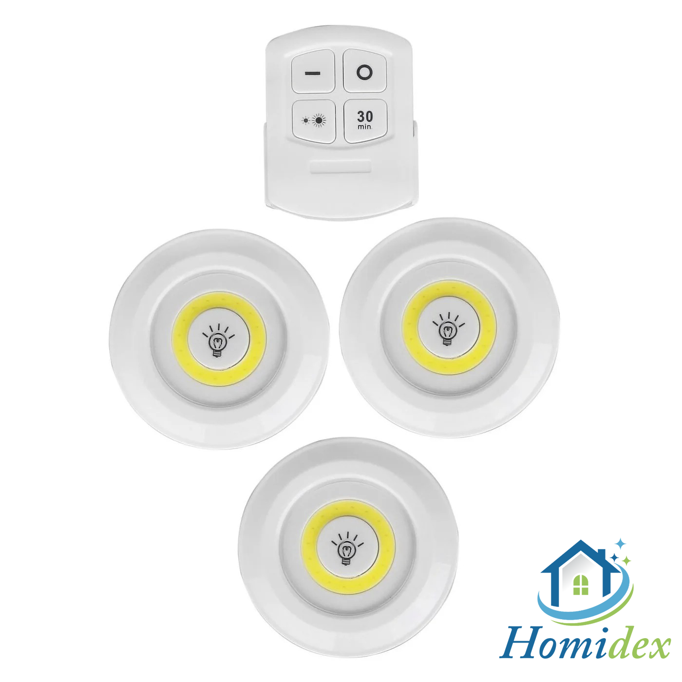 Lot de 3 Spots LED Sans Fil