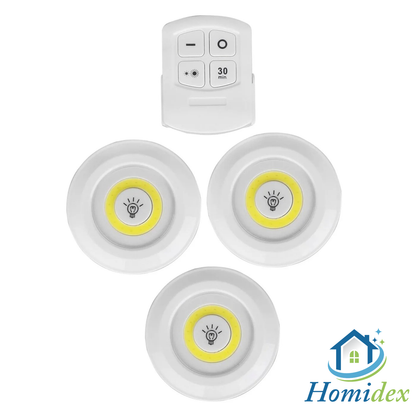 Lot de 3 Spots LED Sans Fil