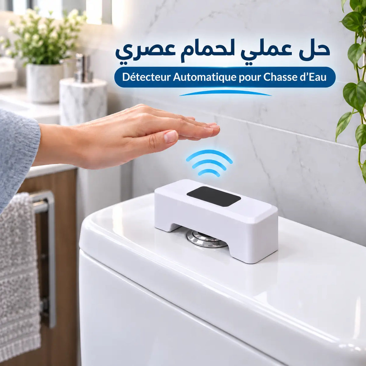 Détecteur Automatique pour Chasse d’Eau