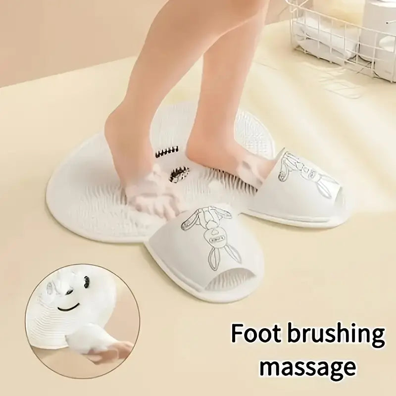 Tapis de Bain Nettoyant Multifonction – Design Mignon