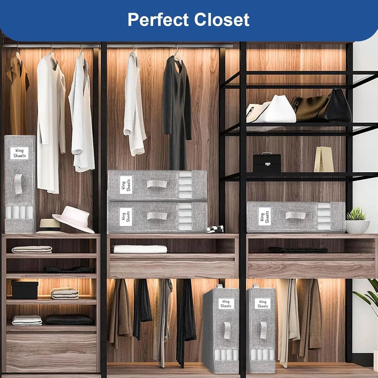 Boîte d’Organisation pour Armoire Multi-Usage