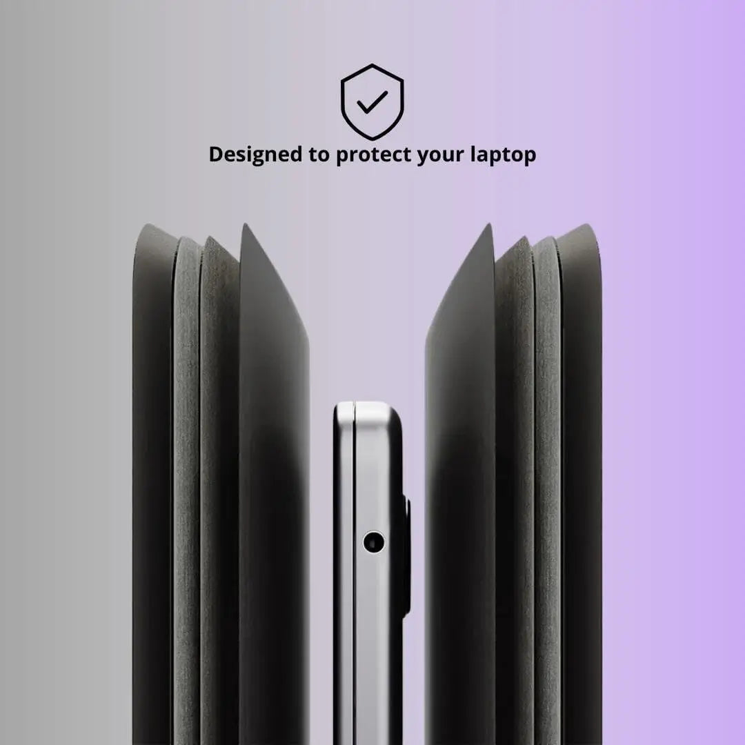 Pochette Laptop 3 en 1 avec Recharge Sans Fil – Support & Tapis Souris