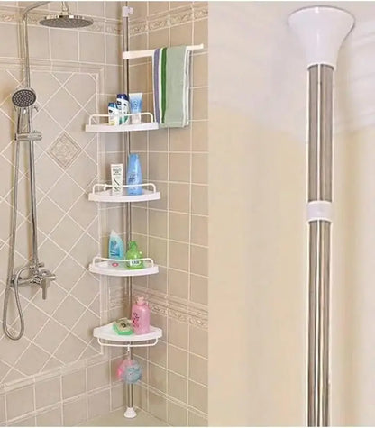 Support de Douche Extensible avec 4 Niveaux
