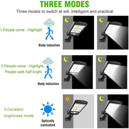 Lampe Solaire d’Extérieur avec Détecteur de Mouvement