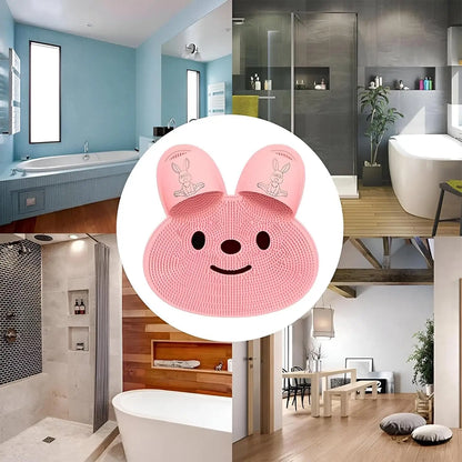 Tapis de Bain Nettoyant Multifonction – Design Mignon
