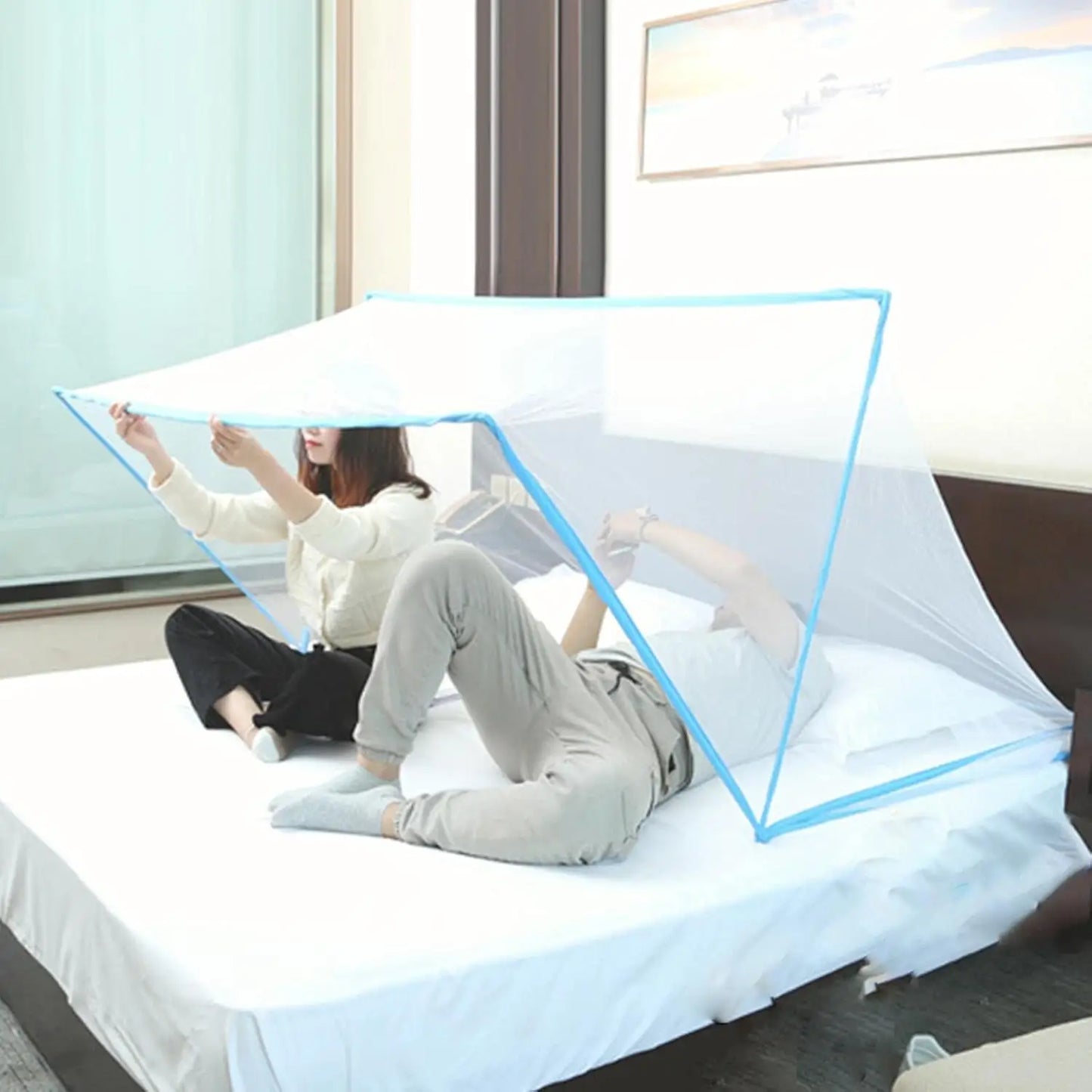 Moustiquaire Pliable pour Lit