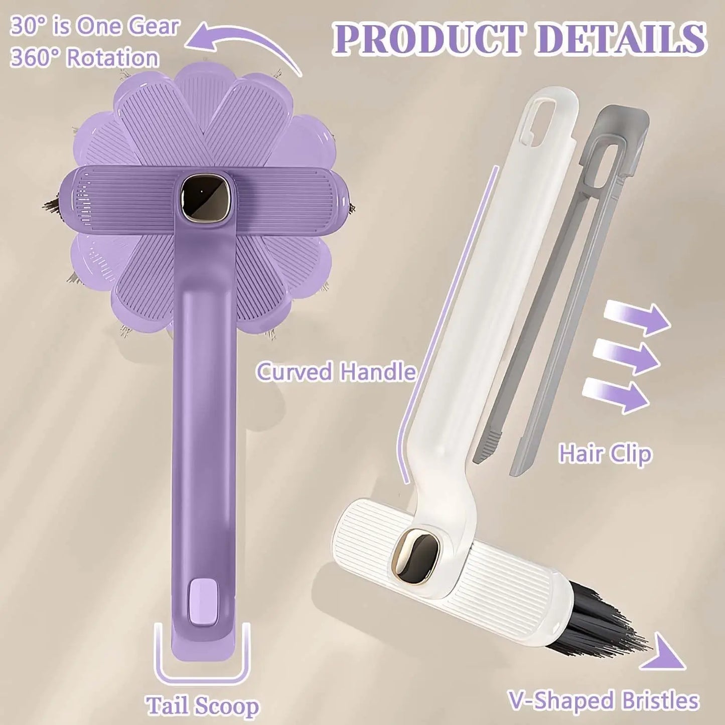 Brosse de Nettoyage Rotative Multi-Usage