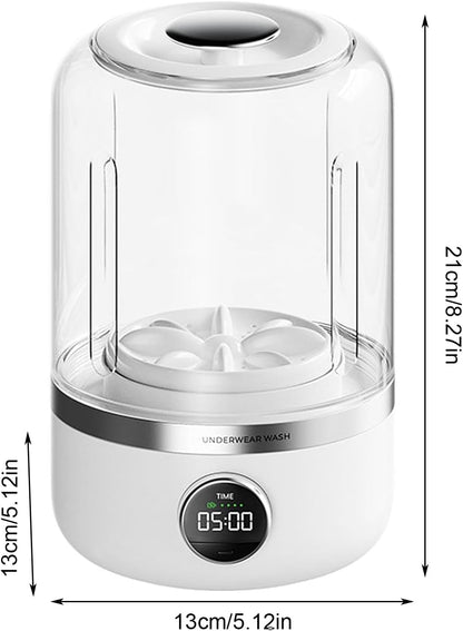 Mini Machine à Laver Portable – Sous-vêtements & Chaussettes