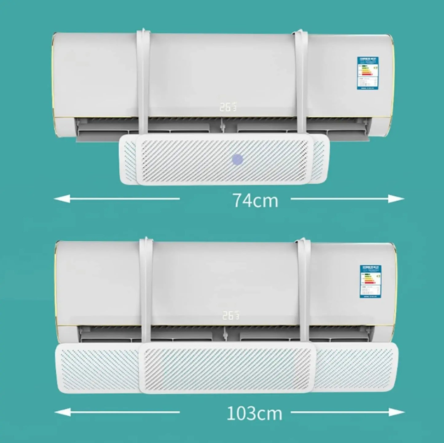 Déflecteur d’air pour climatiseur