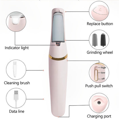 Appareil pédicure électrique rechargeable