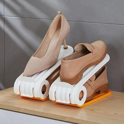Pack de 4 – Organisateurs de Chaussures Réglables