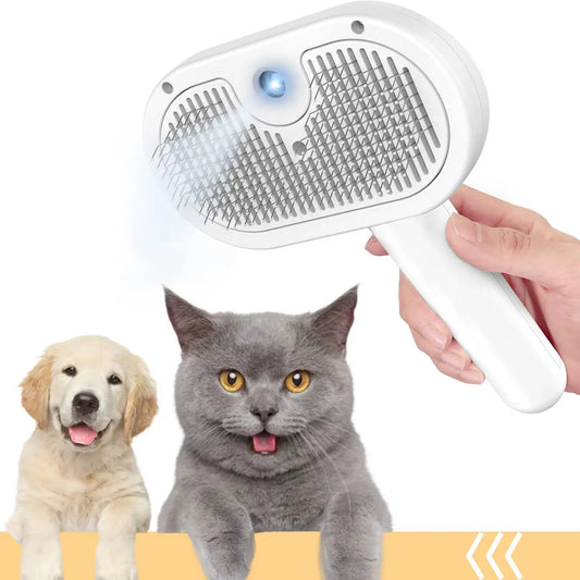 Brosse Pulvérisante pour Chiens et Chats