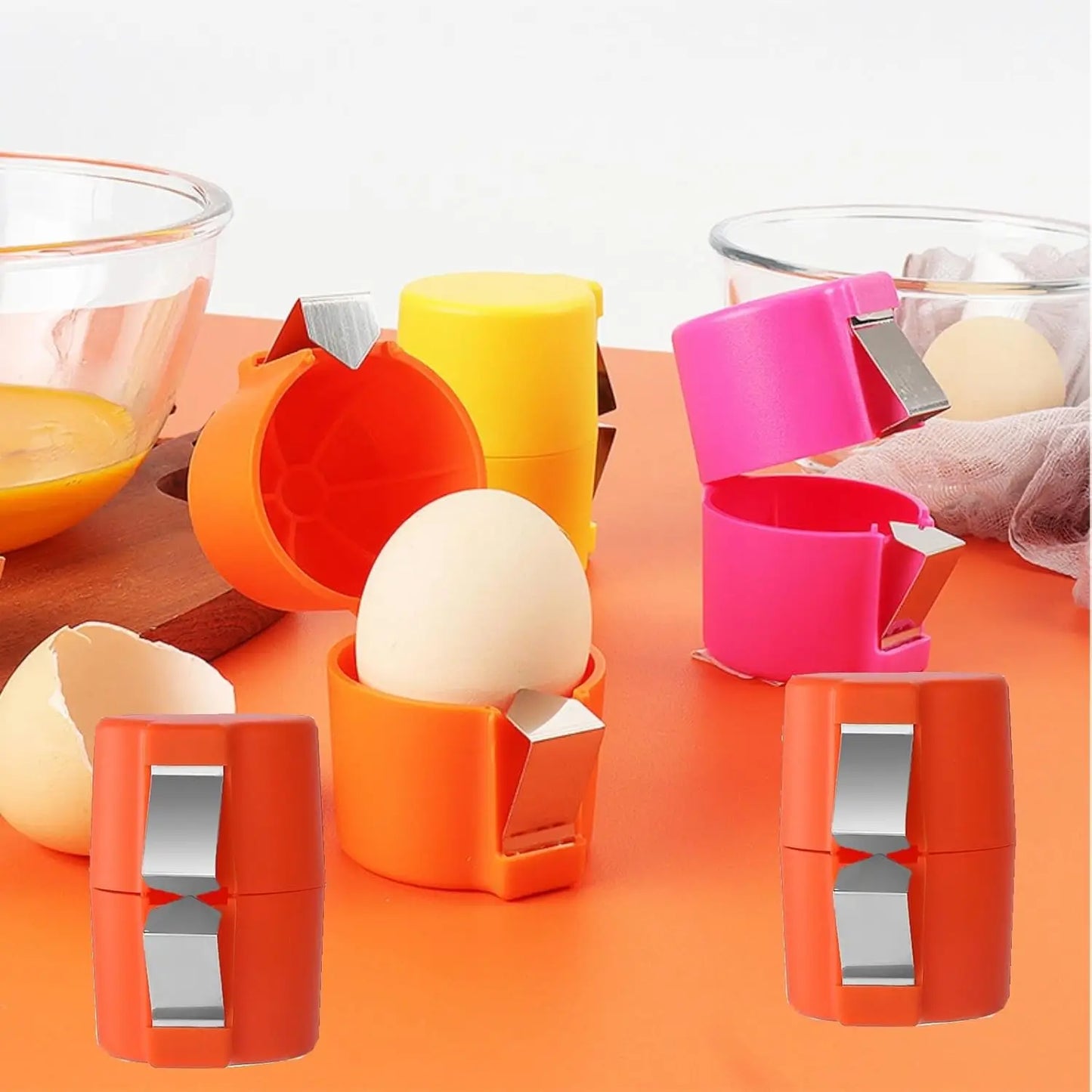 Pack de 6 Coupe-Œufs Pratiques