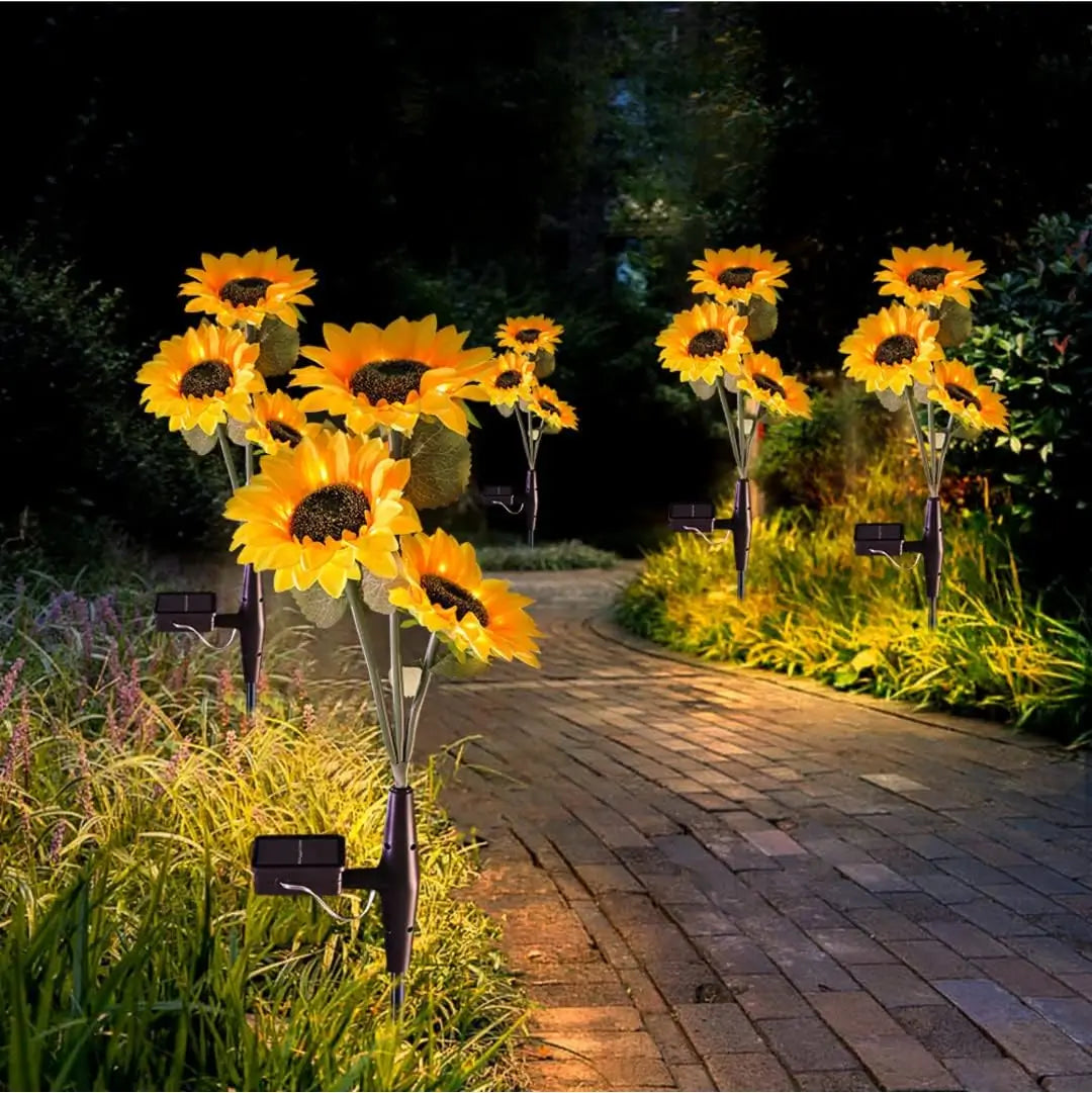 Pack de 2 – Tournesols Solaires Lumineux