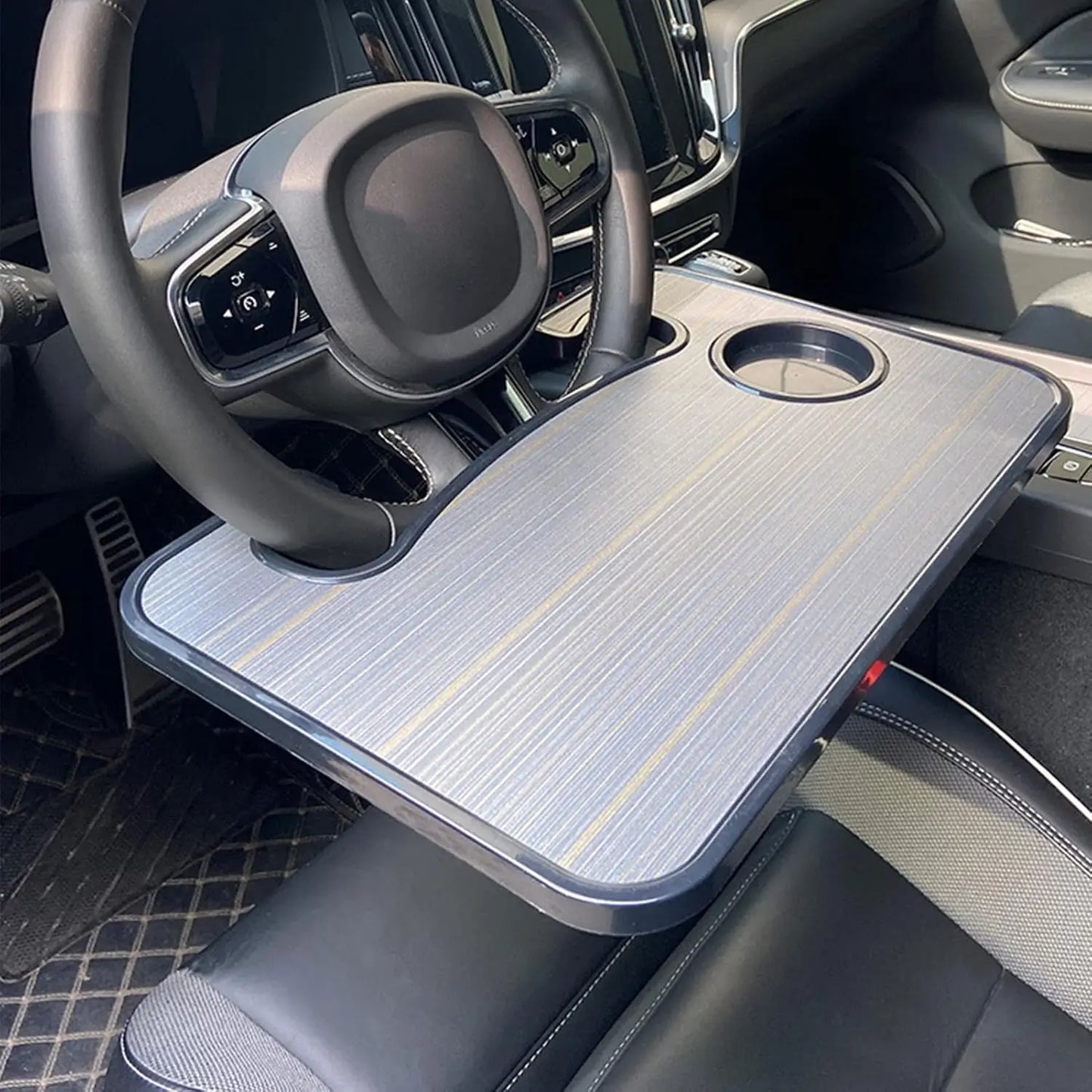 Table de Voiture Multifonction – Plateau Repas et Bureau Portable pour Voiture