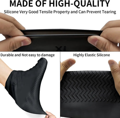 Protège-Chaussures en Silicone Imperméable