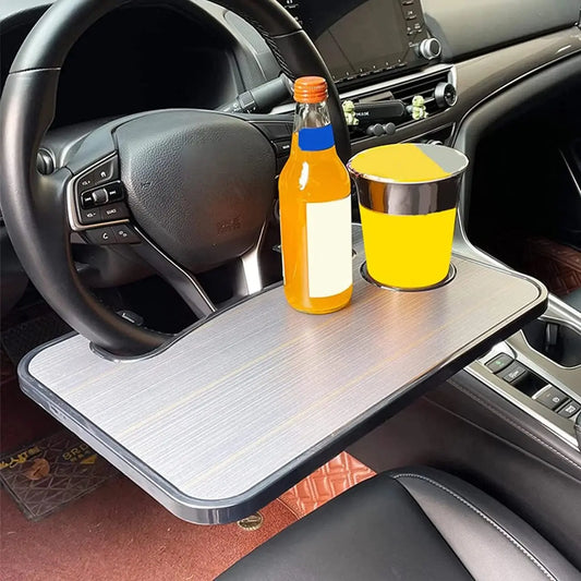 Table de Voiture Multifonction – Plateau Repas et Bureau Portable pour Voiture