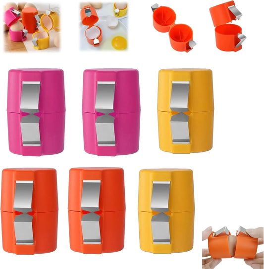 Pack de 6 Coupe-Œufs Pratiques