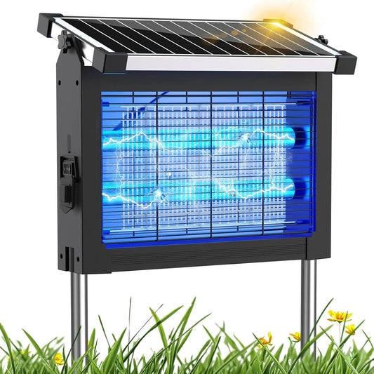 Destructeur d’Insectes Solaire Rechargeable