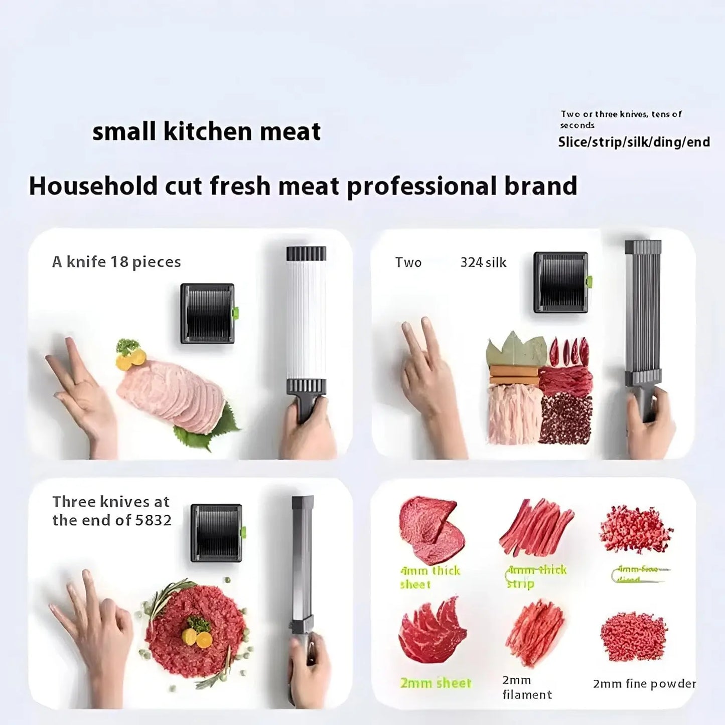 Trancheur à Viande Réglable