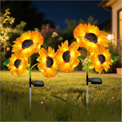 Pack de 2 – Tournesols Solaires Lumineux