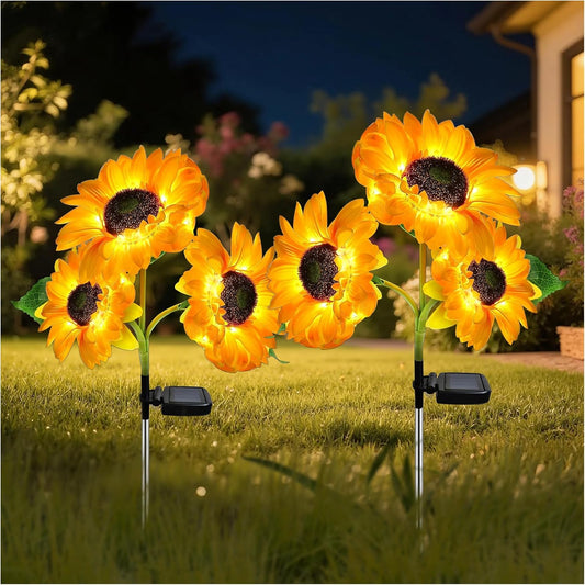 Pack de 2 – Tournesols Solaires Lumineux