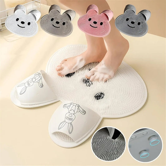 Tapis de Bain Nettoyant Multifonction – Design Mignon