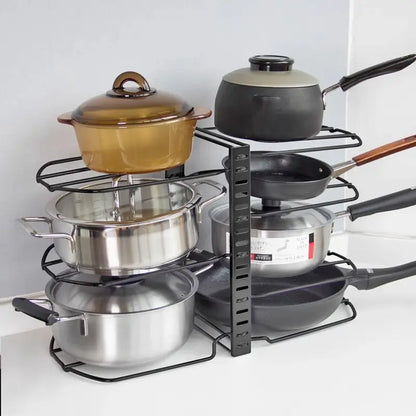 Organisateur Réglable pour Casseroles et Poêles