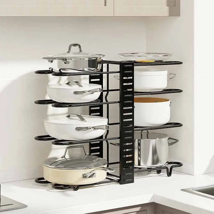 Organisateur Réglable pour Casseroles et Poêles