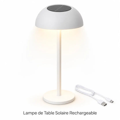 Lampe de Table Solaire Rechargeable