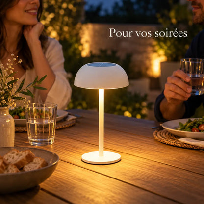 Lampe de Table Solaire Rechargeable